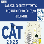 CAT 2025 Correct Attempts Required for 80 90 95 99 Percentile